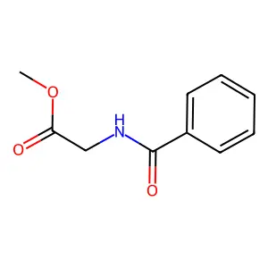 methyl 2-benzamidoacetate structure