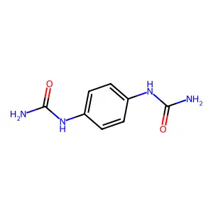 1,1'-(1,4-Phenylene)diurea structure