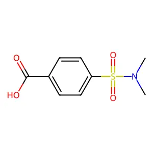 4-[(Dimethylamino)sulfonyl]benzoic acid structure