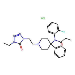 TREFENTANIL HYDROCHLORIDE structure
