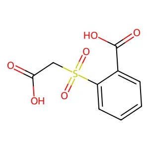 Compound C9H8O6S structure