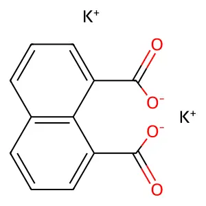 dipotassiumnaphthalene-1,8-dicarboxylate structure
