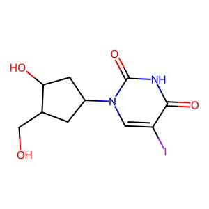 (-)-C-IDU structure