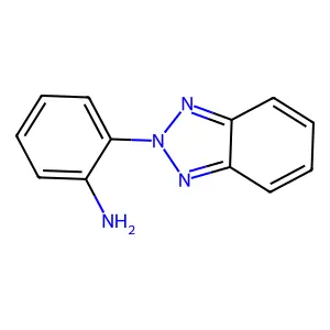 Benzenamine, 2-(2H-benzotriazol-2-yl)- structure