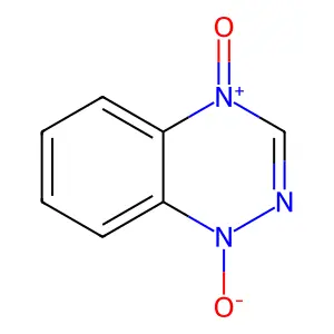 1,2,4-Benzotriazine, 1,4-dioxide structure