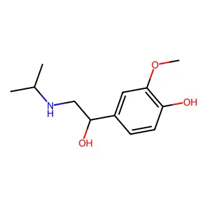 Metiprenaline structure