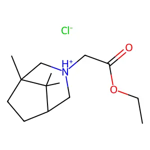N-Ethoxycarbonylmethylcamphidine hydrochloride structure