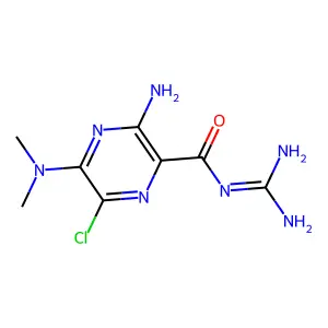 Compound C8H12ClN7O structure