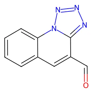 [1,2,3,4]TETRAZOLO[1,5-A]QUINOLINE-4-CARBALDEHYDE structure