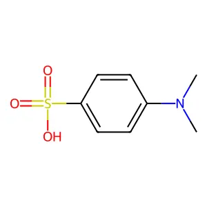 Benzenesulfonic acid, 4-(dimethylamino)- structure