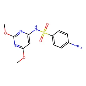 sulfadimethoxine structure