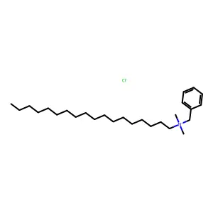 benzyl-dimethyl-octadecylazanium chloride structure