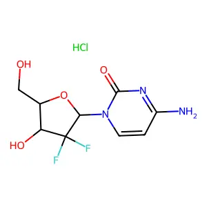 GEMCITABINE HYDROCHLORIDE structure