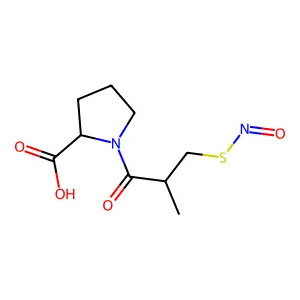 S-Nitrosocaptopril structure