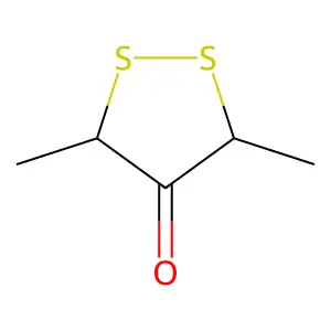 1,2-Dithiolan-4-one, 3,5-dimethyl- structure