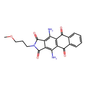 Disperse Blue 60 structure
