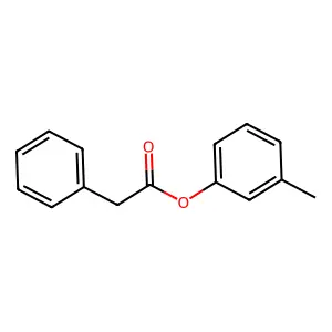 m-Cresyl phenylacetate structure