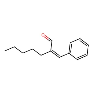 alpha-Amylcinnamaldehyde structure