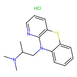 isothipendyl hydrochloride structure