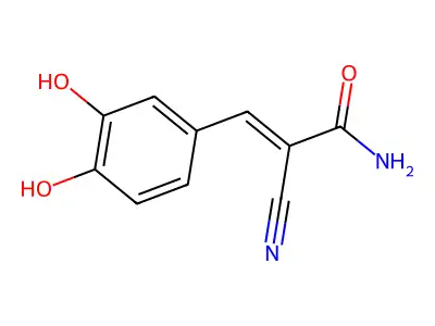 Tyrphostin A46 structure