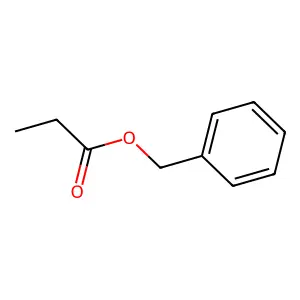 BENZYL PROPIONATE structure