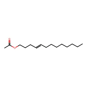 tridec-4-enyl acetate structure