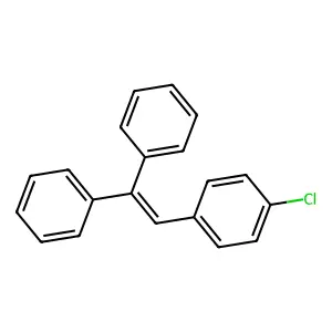 1-chloro-4-(2,2-diphenylethenyl)benzene structure