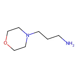 3-morpholin-4-ylpropan-1-amine structure