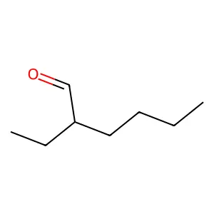 2-Ethylhexanal structure