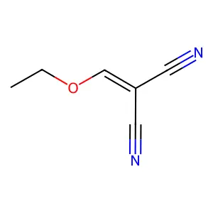 Ethoxymethylenemalononitrile structure