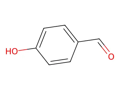 4-hydroxybenzaldehyde structure