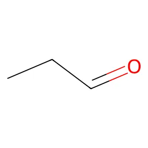 Propionaldehyde structure
