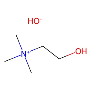CHOLINE HYDROXIDE structure