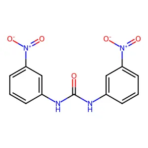 1,3-Bis(3-nitrophenyl)urea structure