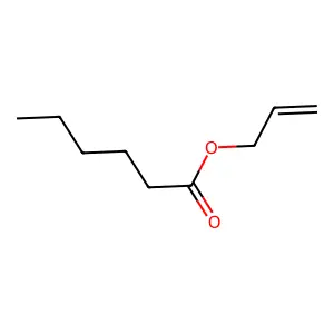 Allyl hexanoate structure