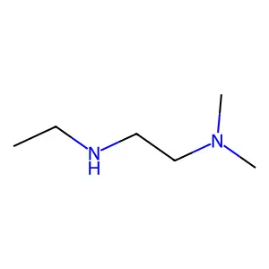 N-ethyl-N',N'-dimethylethane-1,2-diamine structure
