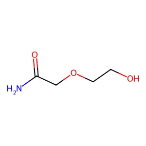 2-(2-Hydroxyethoxy)acetamide structure
