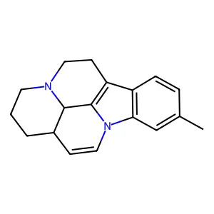 11-Methyl-20,21-dinoreburnamenine structure