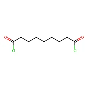 Azelaoyl chloride structure