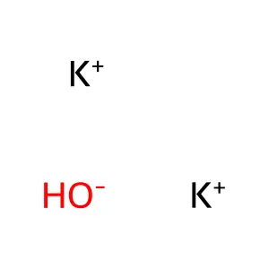 dipotassiumhydroxide structure