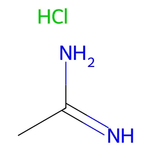 Acetamidine monohydrochloride structure