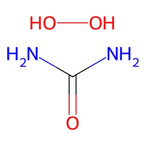 Urea hydrogen peroxide structure