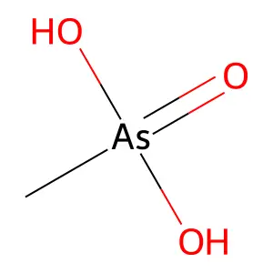 Methylarsonic acid structure