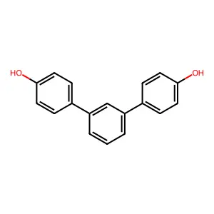 [1,1':3',1''-Terphenyl]-4,4''-diol structure