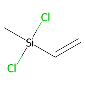 Dichloromethylvinylsilane structure