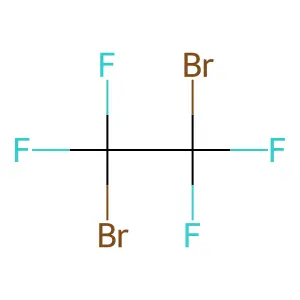 1,2-DIBROMOTETRAFLUOROETHANE structure