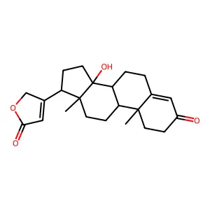 Compound C23H30O4 structure