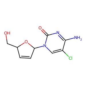 Compound C9H10ClN3O3 structure