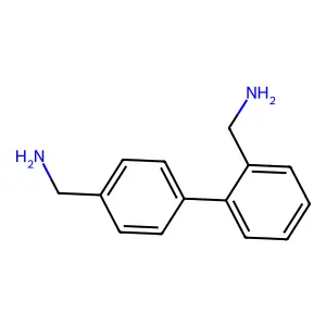 [1,1'-Biphenyl]-2,4'-dimethanamine structure
