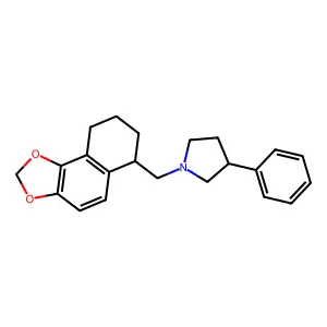 Compound C22H25NO2 structure